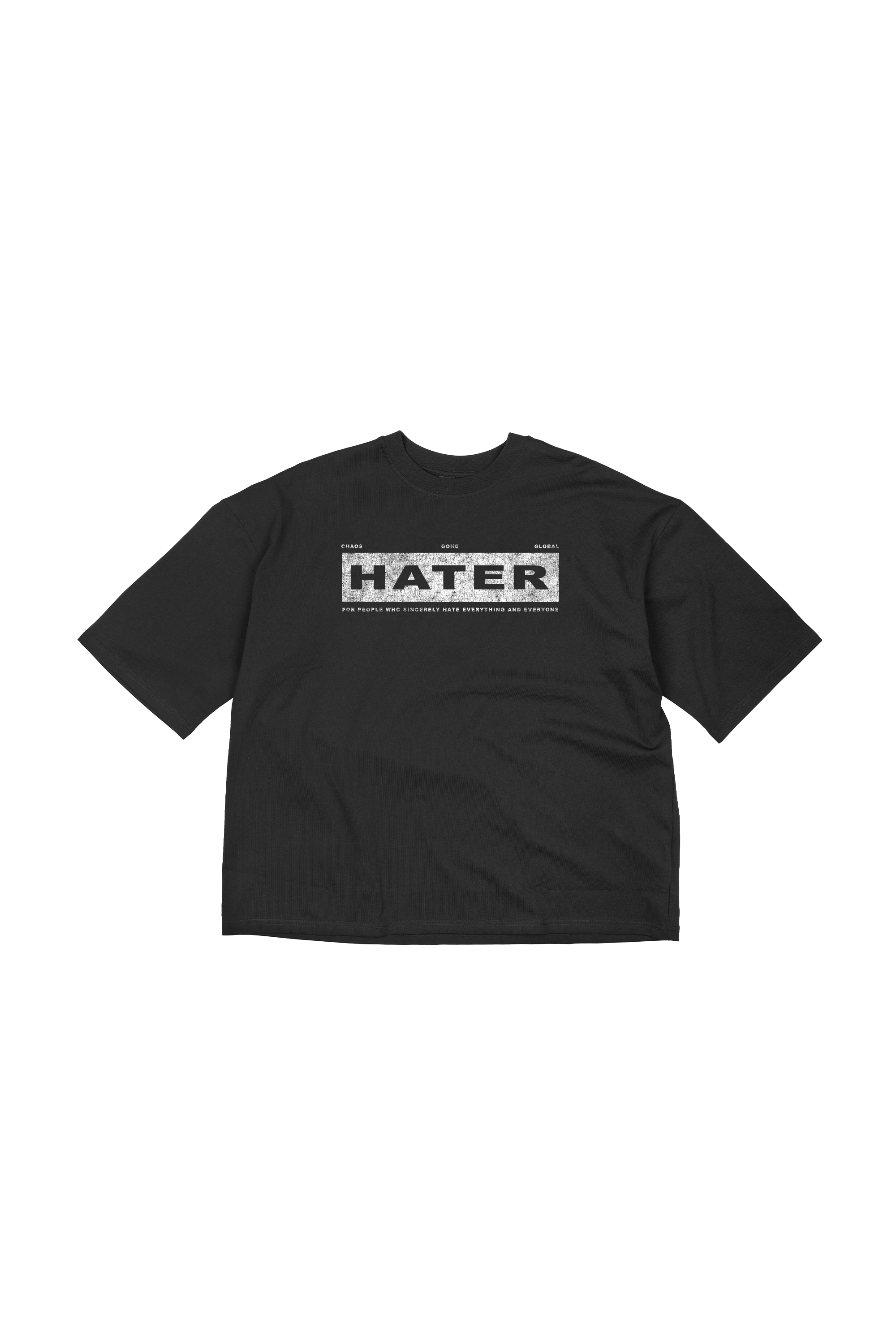 BLACK T-SHIRT HATER