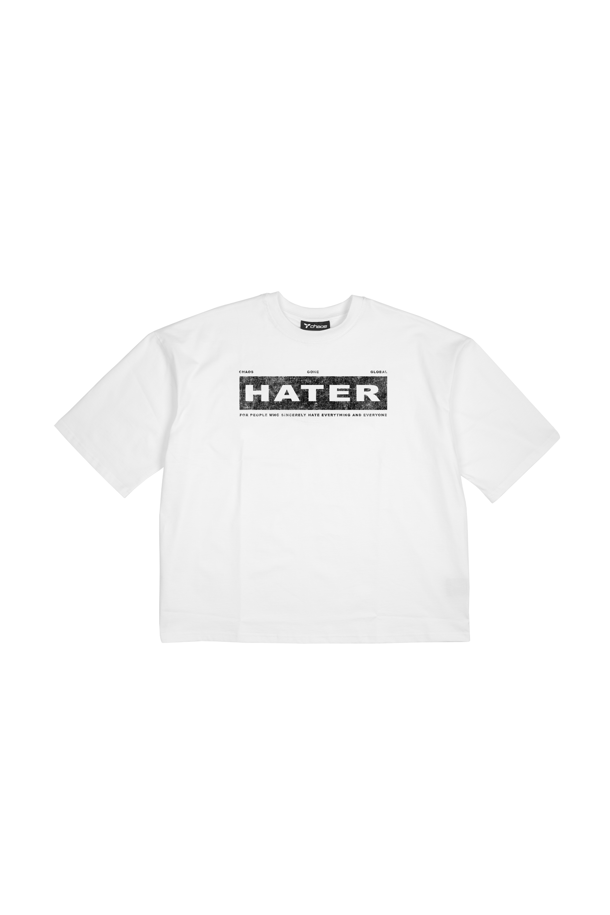 WHITE T-SHIRT HATER
