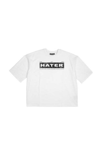 WHITE T-SHIRT HATER