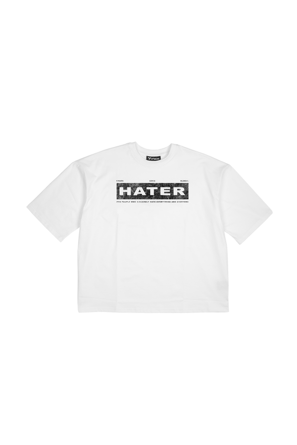 WHITE T-SHIRT HATER
