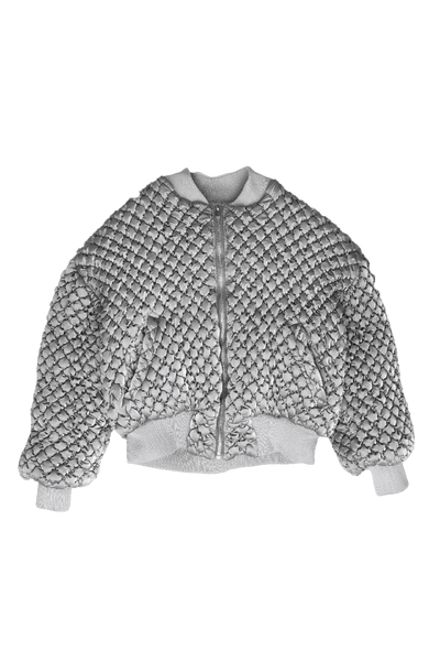 BOMBER JACKET SILVER – Chaos Gone Global PL