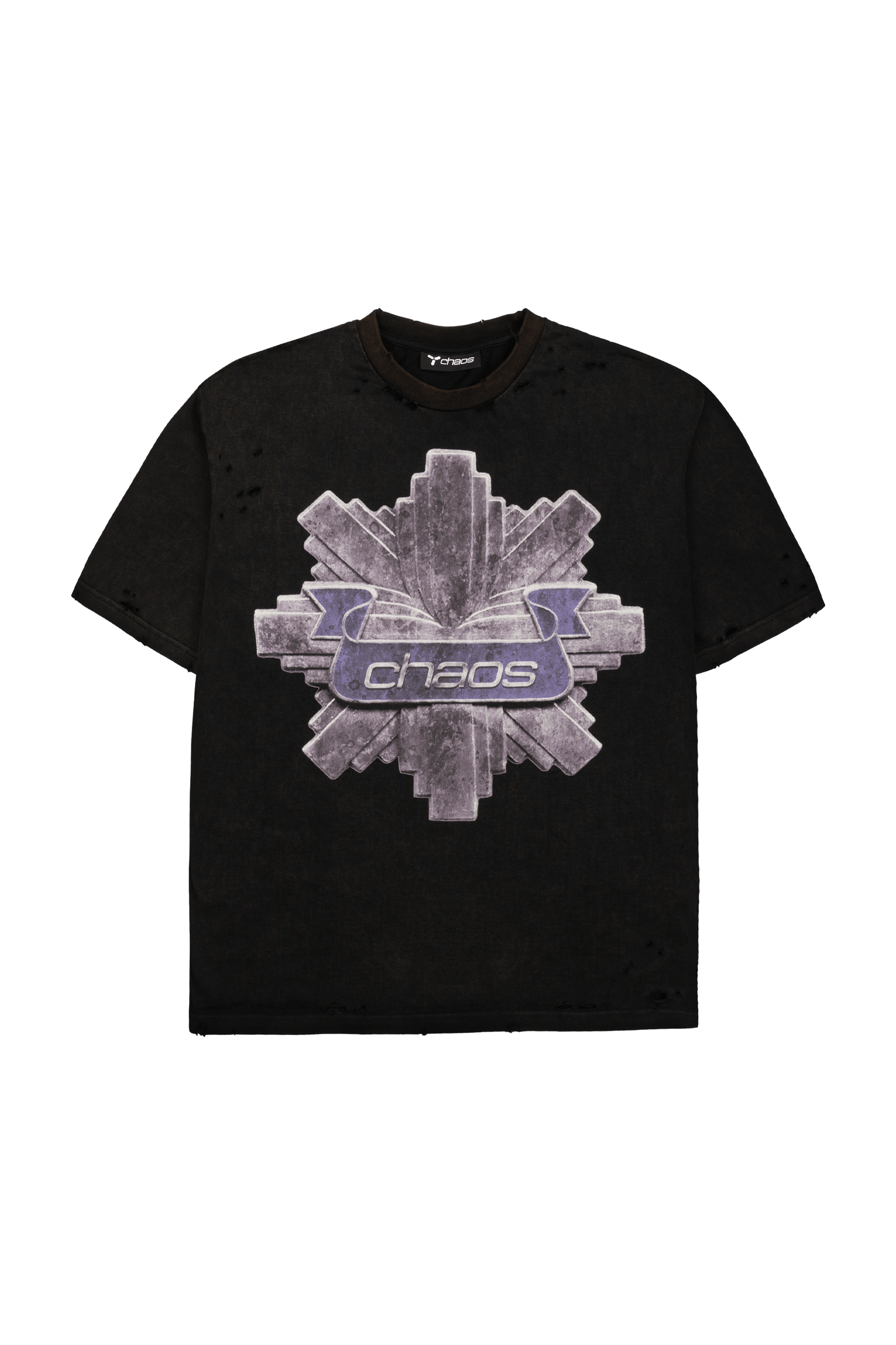 Distressed Badge T-shirt